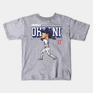 Shohei Ohtani Los Angeles D Cartoon Kids T-Shirt